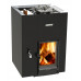 Дровяная печь Harvia Linear 22 LS GreenFlame® (с встроенным баком для воды слева)