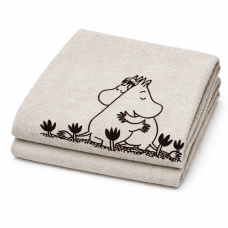 Полотенце для сауны 50×150 см Moomin серое