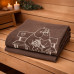 Рушник для сауни 50×150 см Moomin коричневий