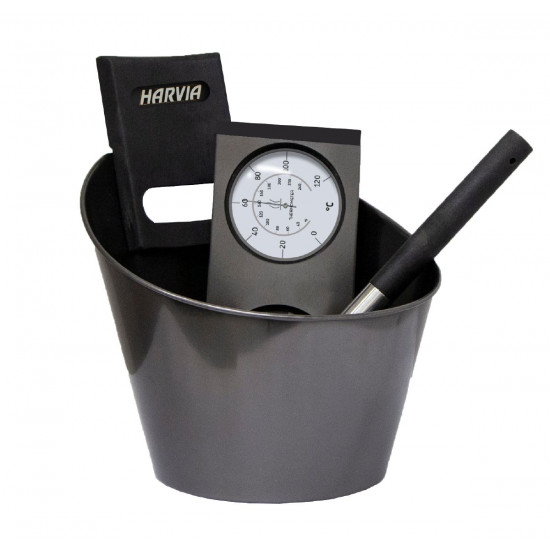 Шайка лейка Harvia Black Steel