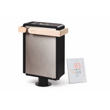 Електрична піч для сауни Harvia Concept R Mini 7.5 кВт Black Stainless з пультом керуванн