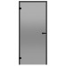 Двері для сауни Harvia Black Line Gray 7x19