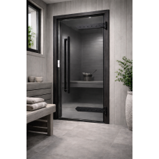 Двері для сауни Harvia Legend Gray 70x190 з сірим склом