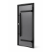 Дверь для сауны Harvia Legend Gray 7x19 Black Pine Frame