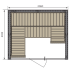 Harvia Sauna Fenix 2020S готовая финська сауна