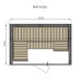 Harvia Sauna Fenix 1620S готовая финська сауна