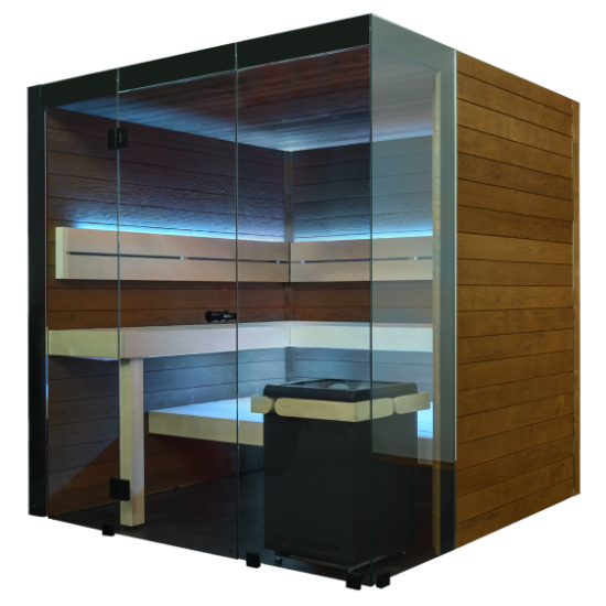 Harvia Sauna cabin Block 1620 ADL готова фінська сауна