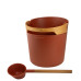 Набор для сауны Harvia Helmi Terracotta — ведро, ковш и песочные часы