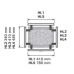 Защитное ограждение HL5 778 mm (передние) Harvia