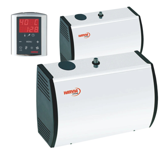 Комплект парогенераторів Steamgenerator HGS11M + HGS 10.8L, 21.6 кВт для хамама