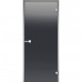 ДВЕРЬ СТЕКЛО ДЫМЧАТО-СЕРОЕ В АЛЮМИНИЕВОЙ КОРОБКЕ 90х190см